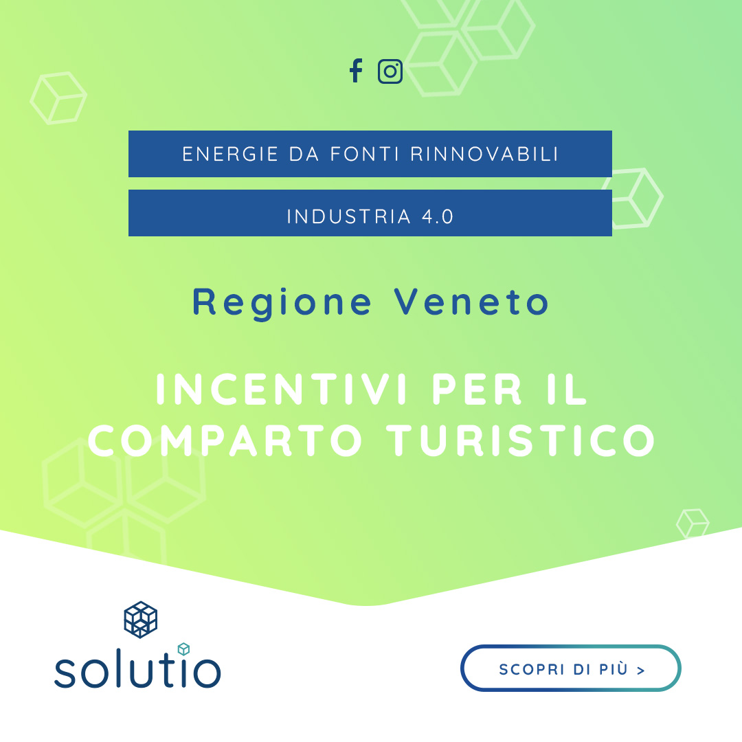 Regione Veneto -  Incentivi per il comparto turistico